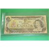 Image 1 : #155 1973 CANADA "LUCKY 7'S" $1 BILL SER. NUMBER