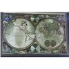 Image 2 : Framed World Map Wall Art