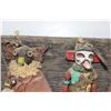 Image 5 : 6 Handmade Kachinas Mounted on Wood