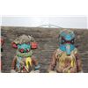 Image 8 : 6 Handmade Kachinas Mounted on Wood