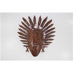 Metal Mask Wall Art