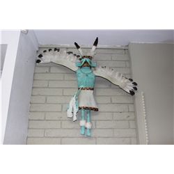 Dancing Eagle Metal Kachina