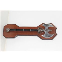 Double Sided Battleaxe Wall Art