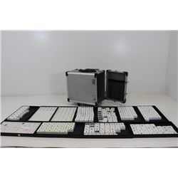 Hardcase Case With 11 Shelves of Gems