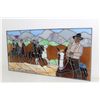 Image 1 : Stained Glass 5 Cowboys on the Range