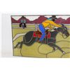 Image 3 : Stained Glass Cowboy Roping a Calf