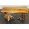 Image 1 : Rustic Pine Table With Saguaro Base