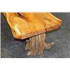 Image 4 : Rustic Pine Table With Saguaro Base