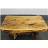 Image 6 : Rustic Pine Table With Saguaro Base