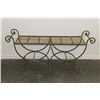 Image 1 : Wrought Iron Garden Bench