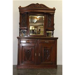 Antique Wood Buffet/Server