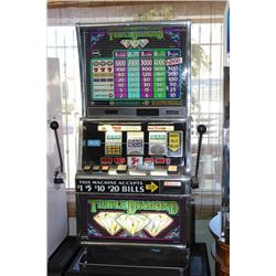 Triple Diamond Slot Machine on Stand
