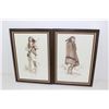 Image 1 : 2 Framed Numbered Albert Micale  Prints