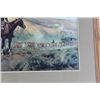 Image 7 : 2 Framed Charles M Russell Print Wagon Boss