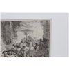 Image 4 : Framed Rembrandt Etching Christ Driving The