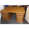 Image 1 : Antique Oak Desk