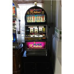 Black Widow Slot Machine w/Stand
