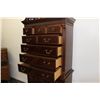 Image 10 : American Chippendale Style Mahogany Hi Boy