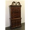 Image 1 : American Chippendale Style Mahogany Hi Boy