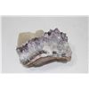 Image 3 : Calcite Crystal on Amethyst Crystals