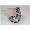 Image 5 : Calcite Crystal on Amethyst Crystals