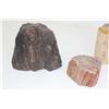 Image 2 : Lot of 6  Petrified Wood Pieces Triassic