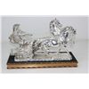 Image 3 : Roman Chariot Sterling Statue Marked