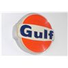 Image 1 : Vintage Illuminated Gulf Gasoline Sign