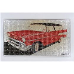 Framed 57 Nomad by Jeff Ivanhoe