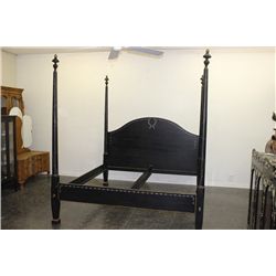 Amy Howard Custom Acanthus 4 Poster King Bed