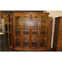 Henredon Double Glass Door China Cabinet