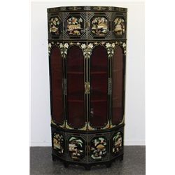 Vintage  Japanese Corner Cabinet