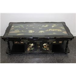 Vintage Japanese Double Sided Coffee Table