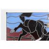 Image 3 : Stained Glass Horse Bucking a Cowboy