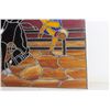 Image 5 : Stained Glass Horse Bucking a Cowboy
