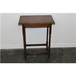 Antique Mission Oak Side Table