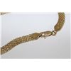 Image 5 : 10K Gold Necklace with Clear Stones Gray Case