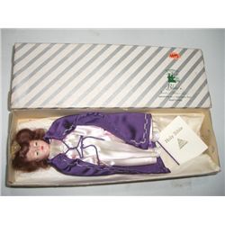 BEAUTIFUL VERY OLD VINTAGE DOLL IN ORIGINAL BOX MARKED *BLAIRS LEONARDTOWN-LEXINGTON PARK MARYLAND*!