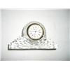 Image 1 : CRYSTAL *SPIEGEL* CLOCK SOLID CRYSTAL!!