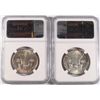Image 2 : LOT OF ( 2 ) 1949-D FRANKLIN HALF DOLLARS, NGC  MS-62 FBL