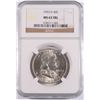 Image 1 : 1953-D FRANKLIN HALF DOLLAR, NGC MS-63 FBL
