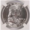 Image 2 : 1955 FRANKLIN HALF DOLLAR, NGC MS-64 FBL