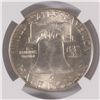 Image 3 : 1948-D FRANKLIN HALF DOLLAR, MS-65 FBL  NICE WHITE COIN!!