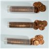 Image 1 : LOT OF ( 3 ) ORIGINAL ROLLS ( 150 ) COINS OF 1945-S LINCOLN CENTS