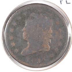 1814 LARGE CENT (PLAIN 4) AG/G