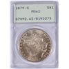 Image 1 : 1879-S MORGAN DOLLAR PCGS MS-62 OGH