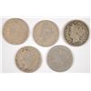 Image 1 : (5) 1890 V-NICKELS