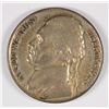 Image 1 : 1943/2 JEFFERSON (WAR) NICKEL AU/BU (VERY RARE)