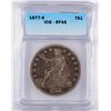 Image 1 : 1877-S TRADE DOLLAR, ICG EF-45  NICE ORIGINAL COIN!