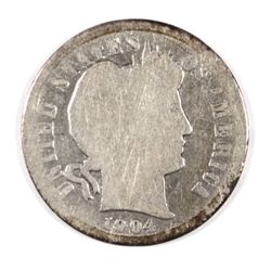 1904-S BARBER DIME GOOD